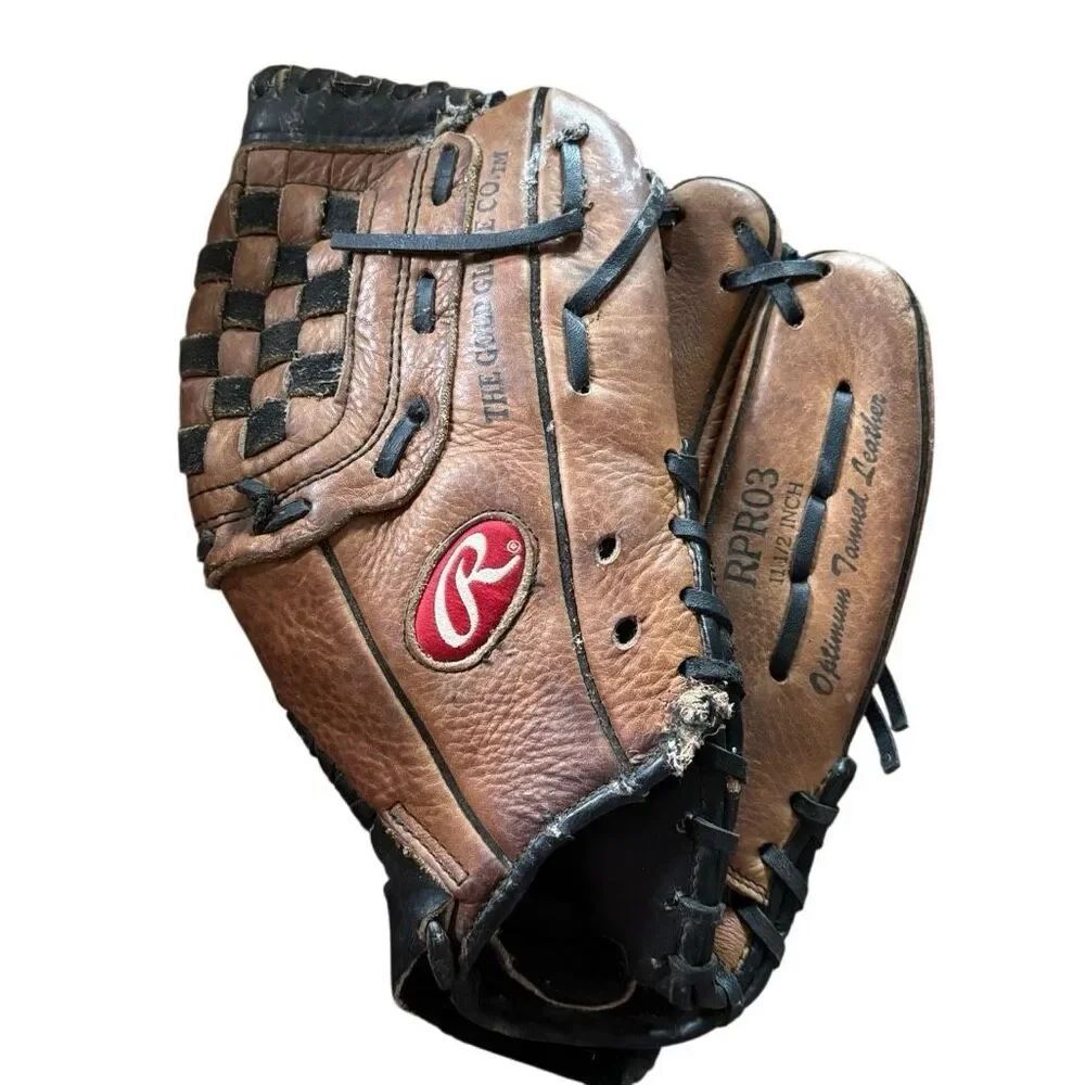 Rawlings RPR03 11 1/2” Leather RHT Baseball Glove